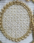 Mobile Preview: STA14 Medaillon 1C Lace gold 60x88mm