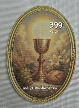 Heiligenbild  HB-CH-F399 Kelch  (ohne Stickrand)  70x100mm