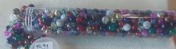 Preview: Fl41 Glasperlen Mix 290g  6-12mm