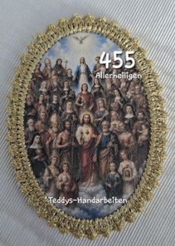 Heiligenbild  HB-CH-D455 Allerheiligen   mit Goldrand  65x85mm