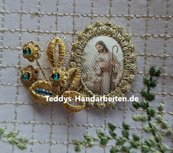 Heiligenbild  HB-CH-E209  Guter Hirte  22x30mm