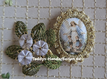 Heiligenbild  HB-CH-E211  Schutzengel  mit Goldrand  22x30mm