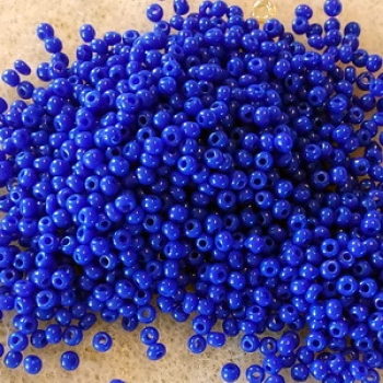 F214 Mini Rocailles 2221 blau 18/0 1mm  10g