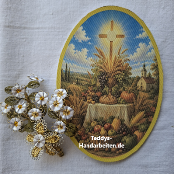 Heiligenbild  HB-CH-D344  Ernte Dank   ohne Goldrand 60x85mm