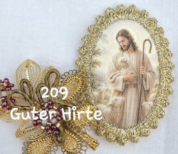 Heiligenbild  HB-CH-H209  Guter Hirte  32x46mm