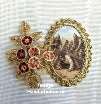 Heiligenbild  HB-CH-H334 Kreuzweg  Station 9  32x46mm