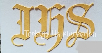 H118 Wickelform IHS 5071 gold 42x60mm 2x3Buchstaben