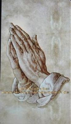 Heiligenbild 30019 Betende Hände