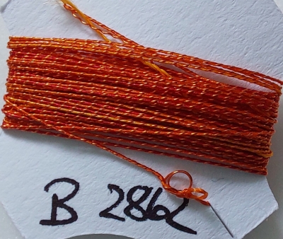 Ganutell Draht 0,18mm schattiert/meliert B2862 orange  3mtr