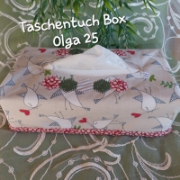 Taschentuch Box Olga 25