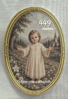 Heiligenbild  HB-CH-D449  (ohne Stickrand)  60x85mm