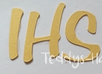 H114 Wickelform IHS 5081 gold 36x47mm 2x3Buchstaben